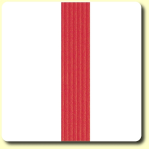 Wachs-Verzierstreifen rot 2 mm 15 Stck