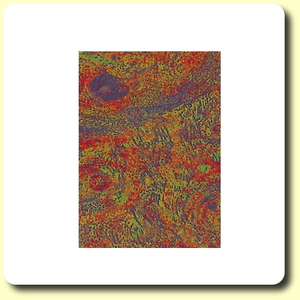 Struktur Wachsplatte rot - lila 200 x 100 mm 1 Stck