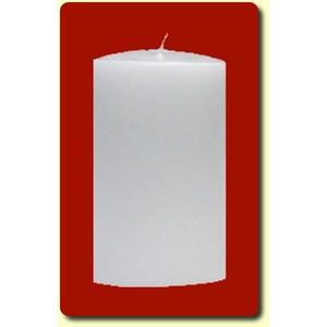 Kerzenrohling Triadem weiß 120 x 70 mm