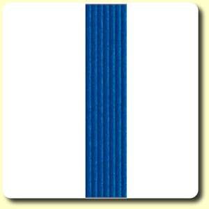 Wachs-Verzierstreifen blau 2 mm 15 Stck
