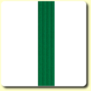 Wachs-Verzierstreifen grün 3 mm 13 Stück