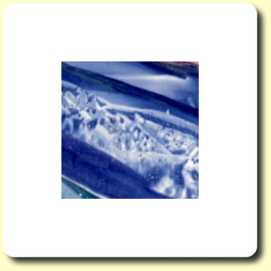 Struktur Wachsplatte blau crash-optik 185 x 135 mm 5 Stück