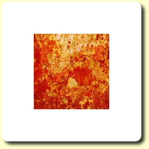 Struktur Wachsplatte rot - orange 185 x 135 mm 5 Stück