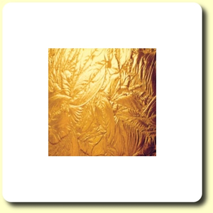 Struktur Wachsplatte goldfarben 185 x 135 mm 5 Stück