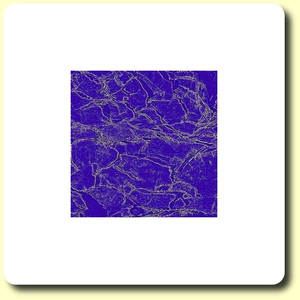 Struktur Wachsplatte blau - gold 185 x 135 mm 5 Stück